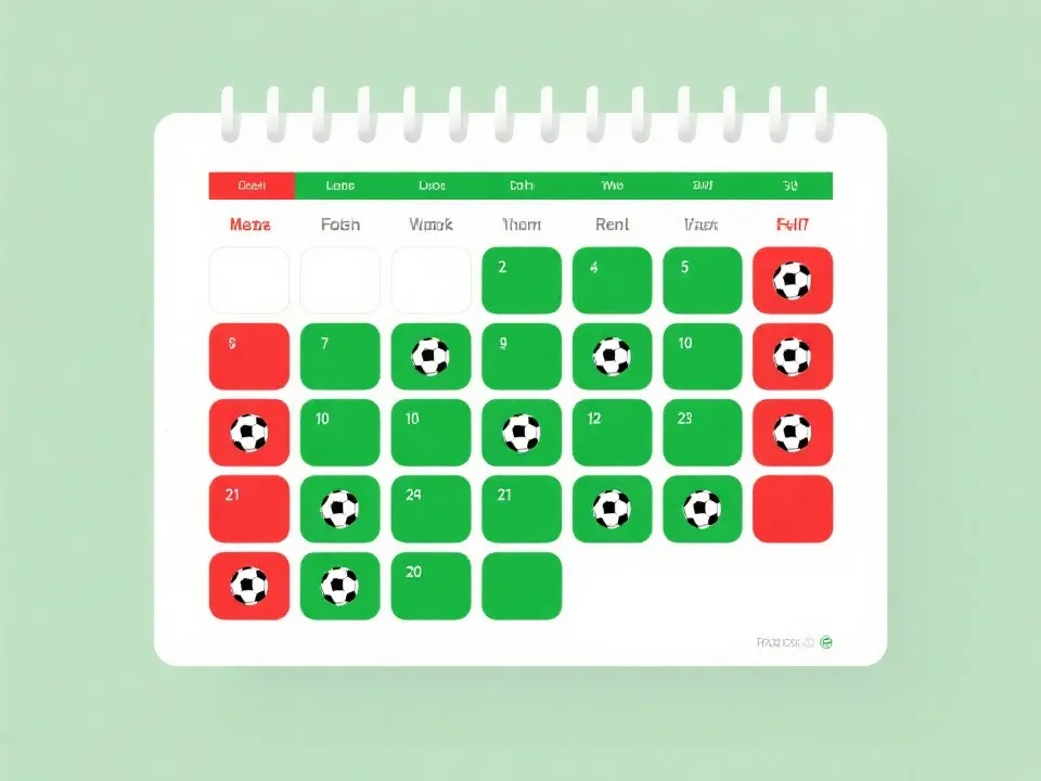 每日賽程示意圖